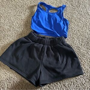 Kamo Fitness Shorts and Tops Bundle Size Small